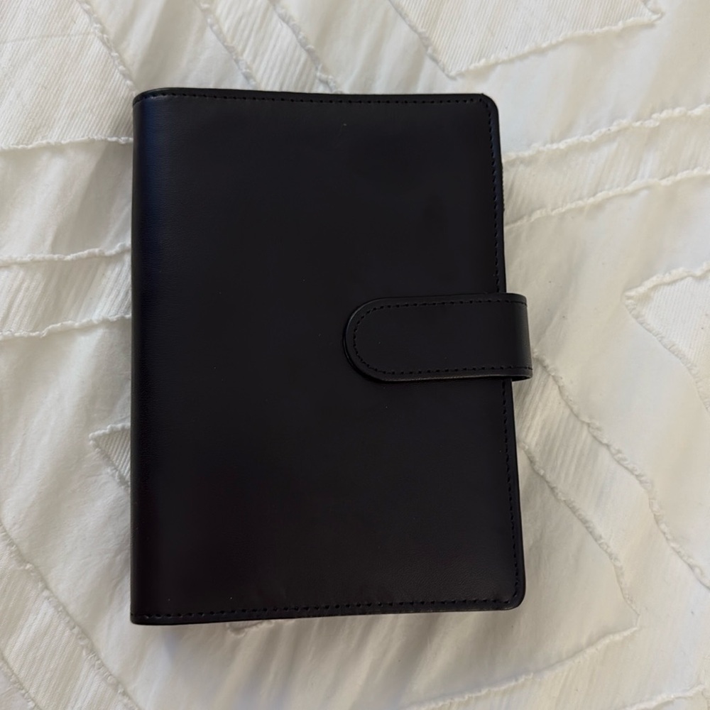 Agenda-type folder to save, to improve your expenses.
